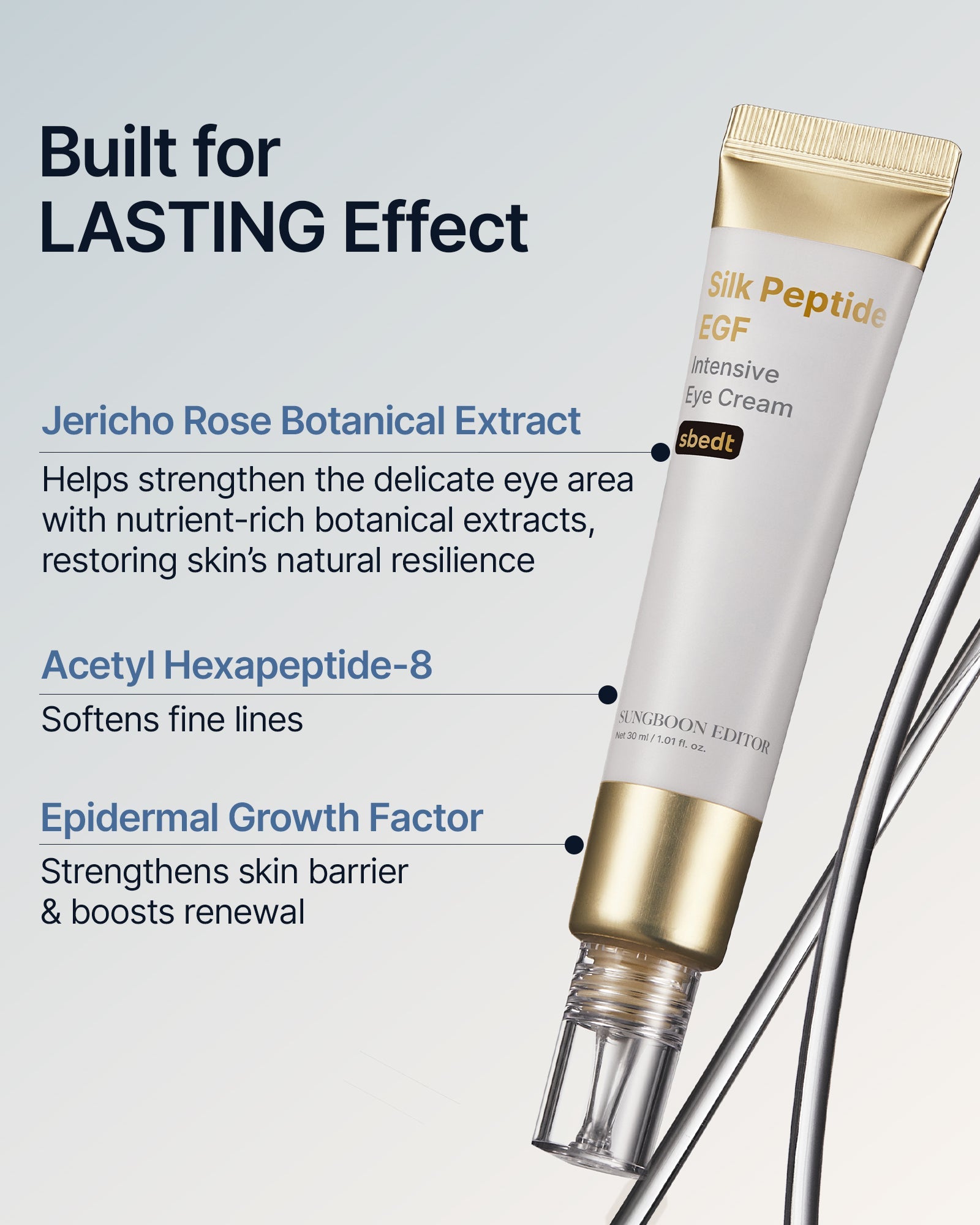 Sungboon Editor Silk Peptide EGF Intensive Eye Cream 30ml