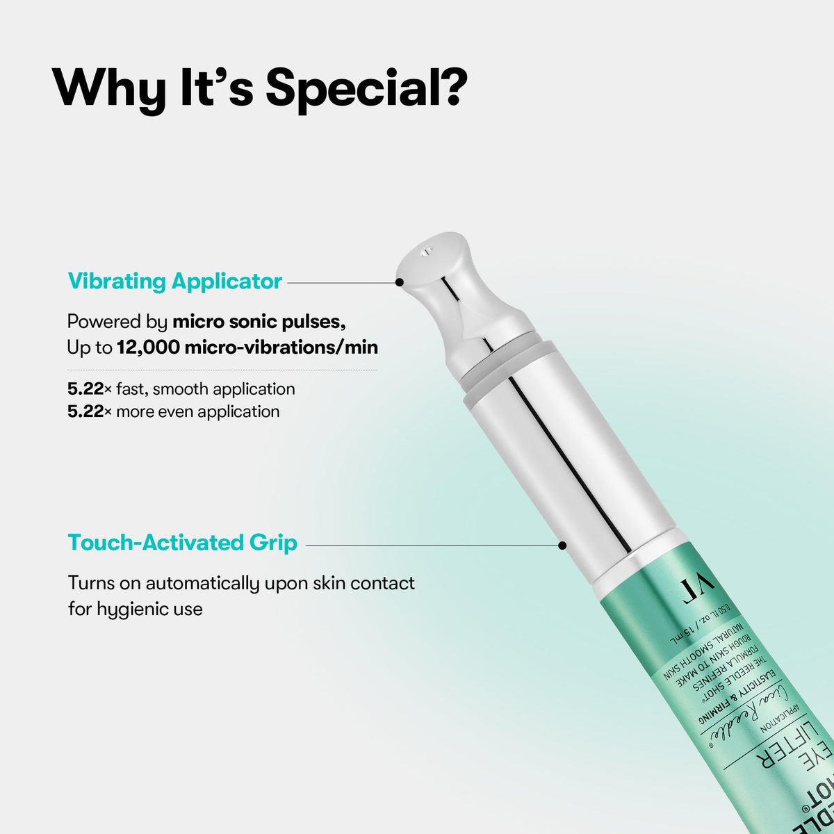 VT Cosmetics PDRN Reedle Shot Eye Lifter 15ml
