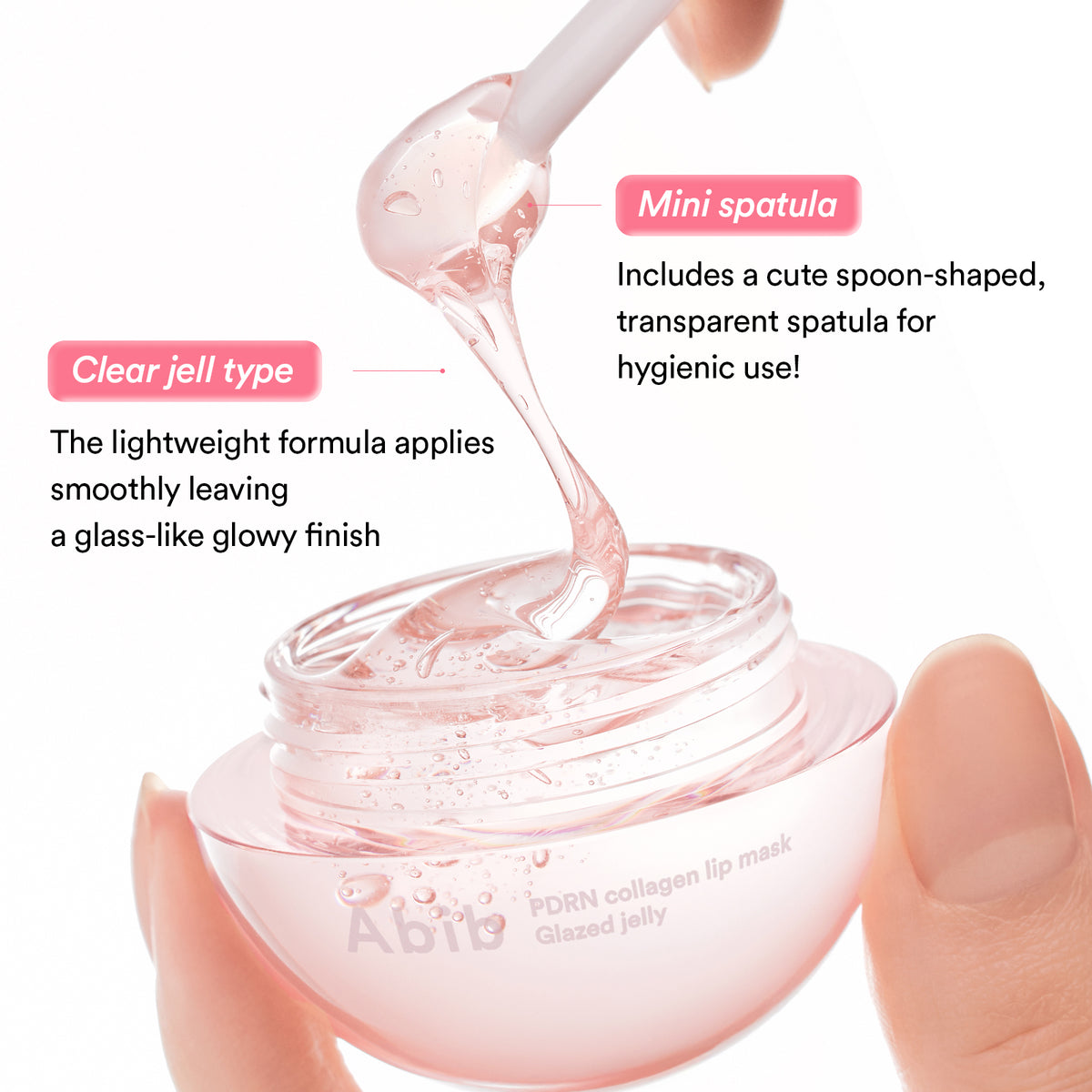 Abib PDRN Collagen Lip Mask Glazed Jelly 11gm |  Volumized lips