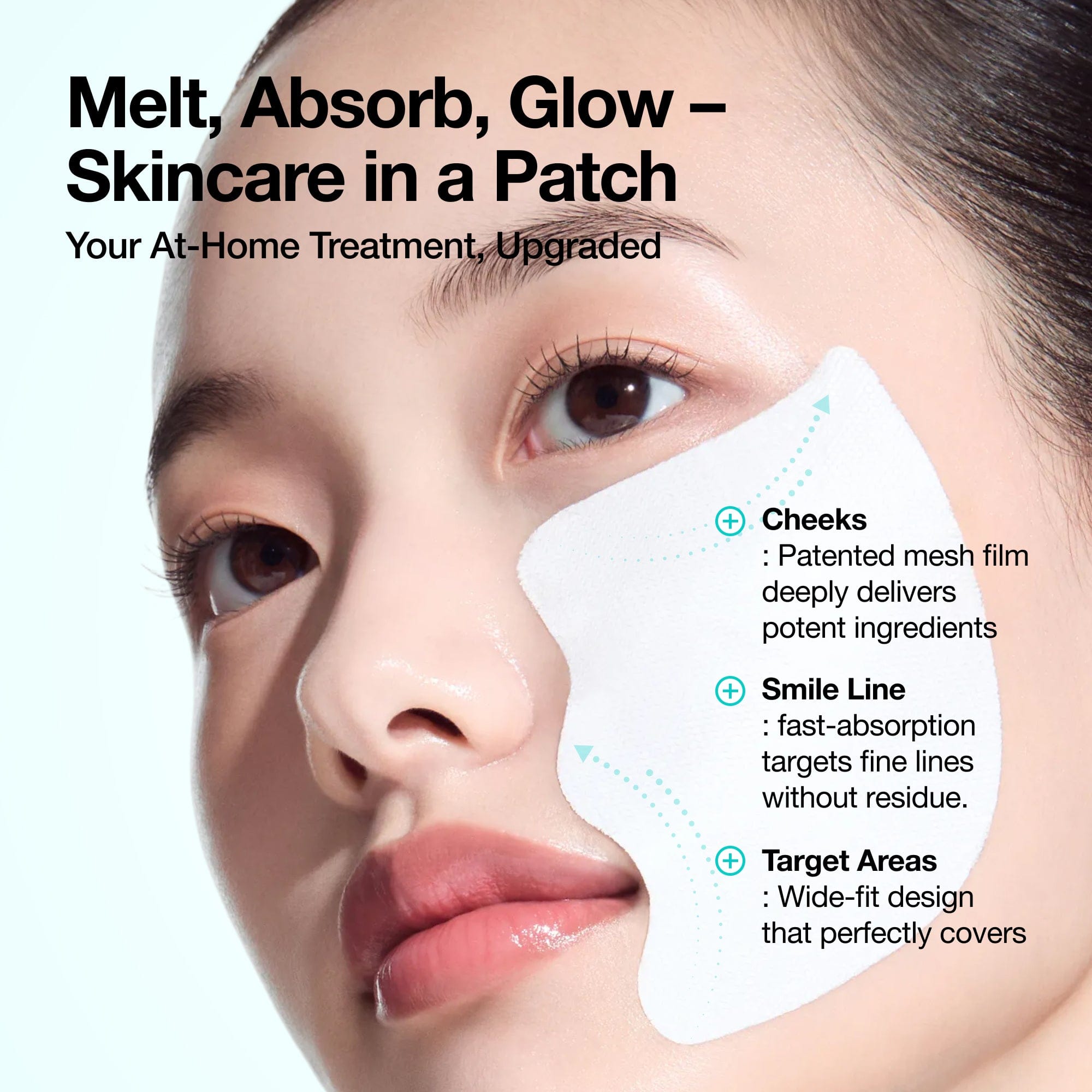 Anua PDRN Collagen Melting Patch For Glass Skin [4 patches]