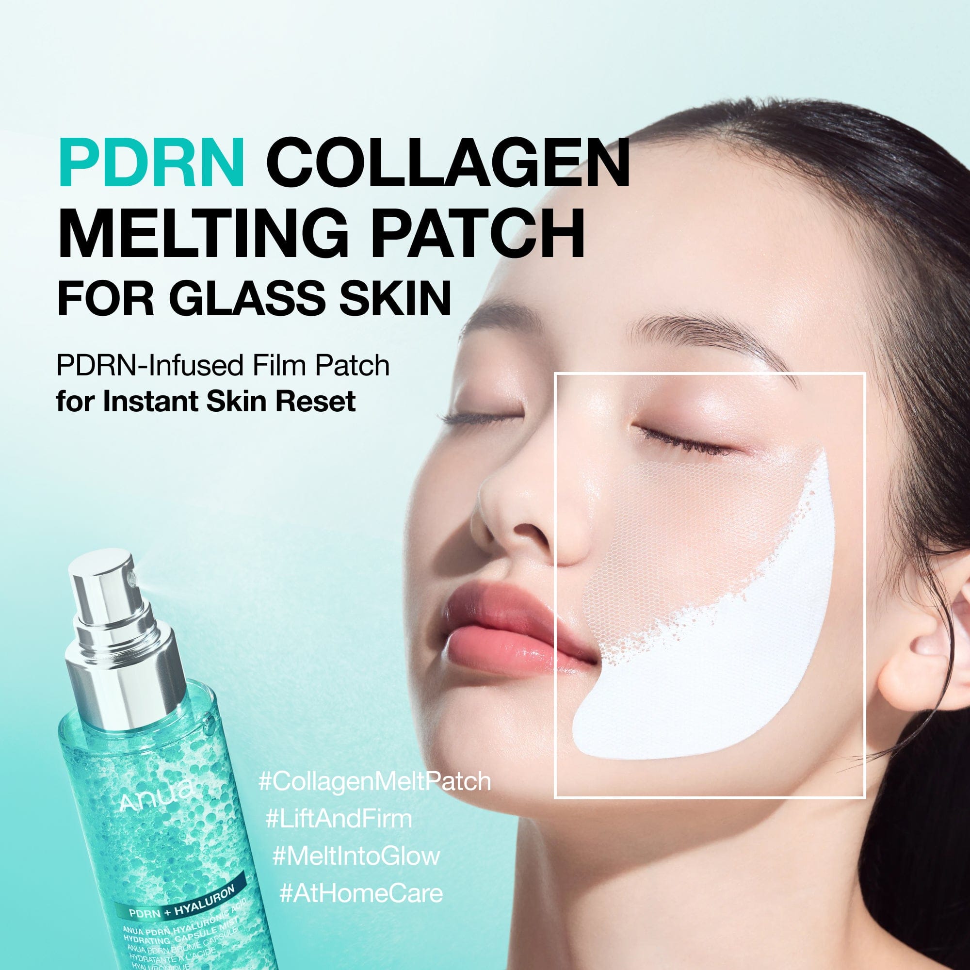 Anua PDRN Collagen Melting Patch For Neck 4 patches
