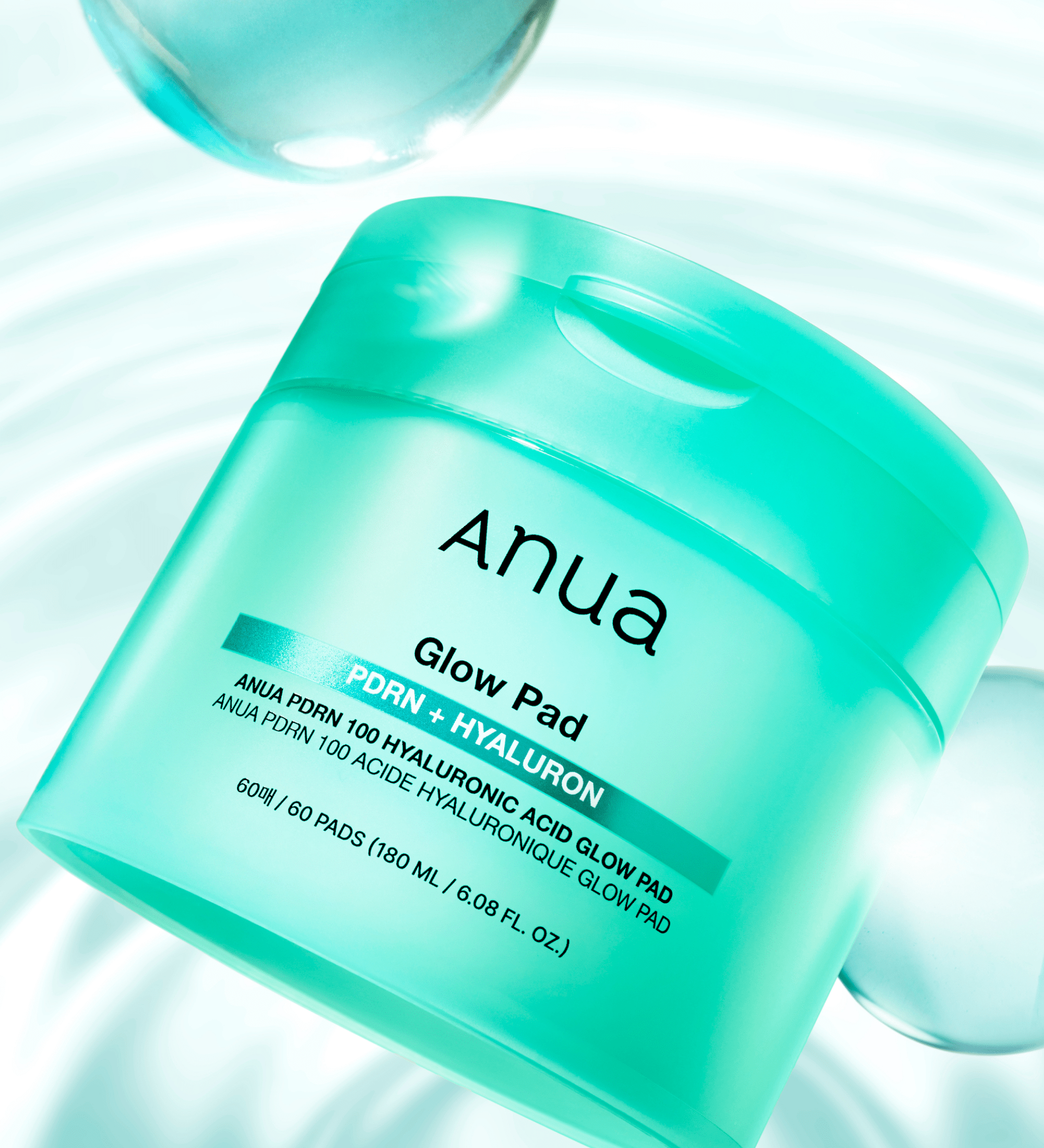 Anua PDRN 100 Hyaluronic Acid Glow Pad [60 pads]