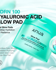 Anua PDRN 100 Hyaluronic Acid Glow Pad [60 pads]
