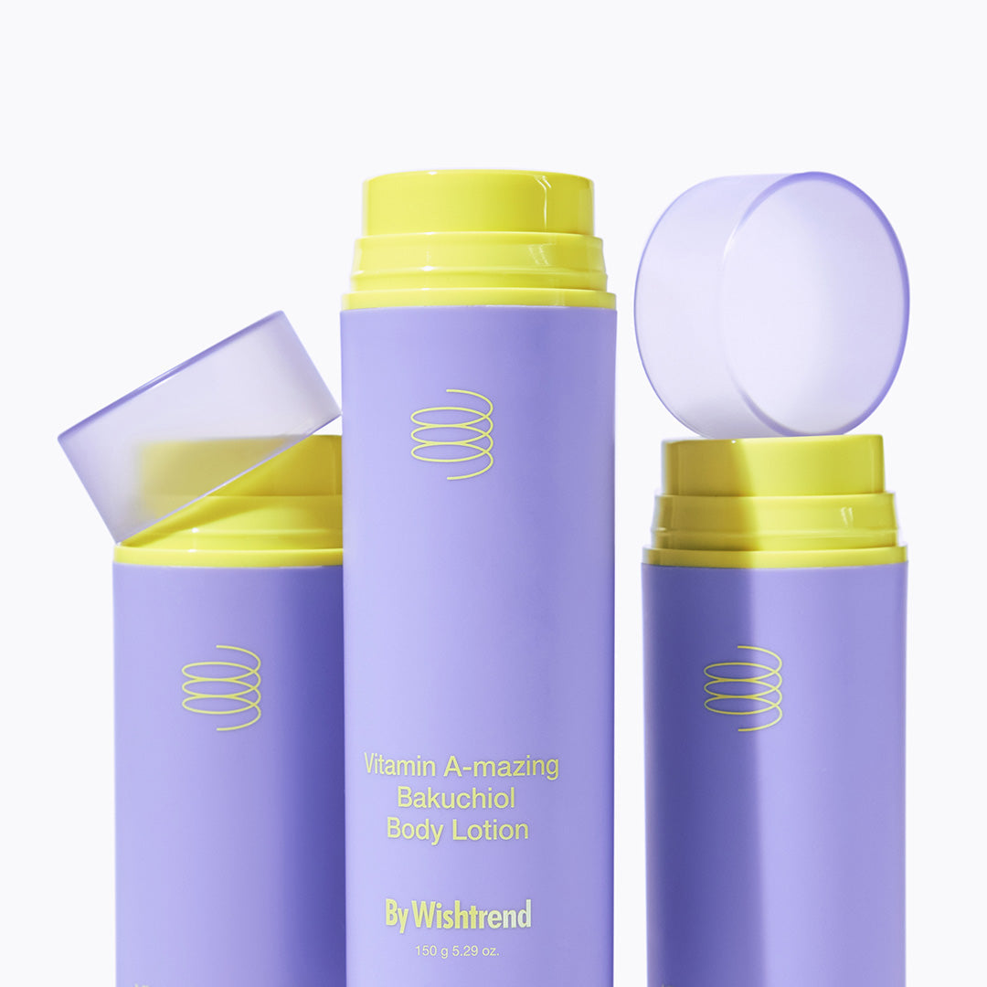 ByWishtrend Vitamin A-mazing  Bakuchiol Body Lotion 150g | Uplifting Body Lotion