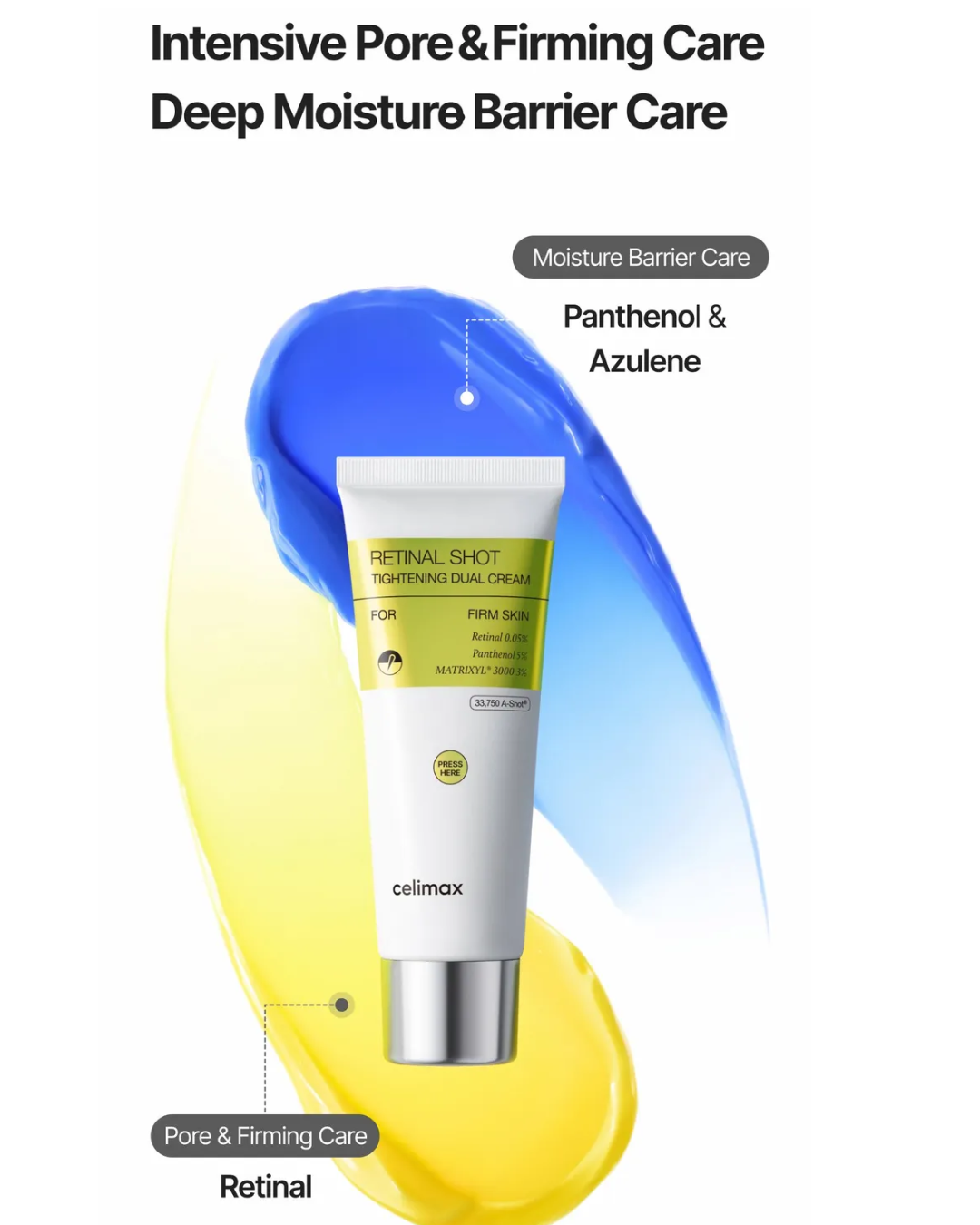 Celimax The Vita-A Retinal Shot Tightening Dual Cream 50ml