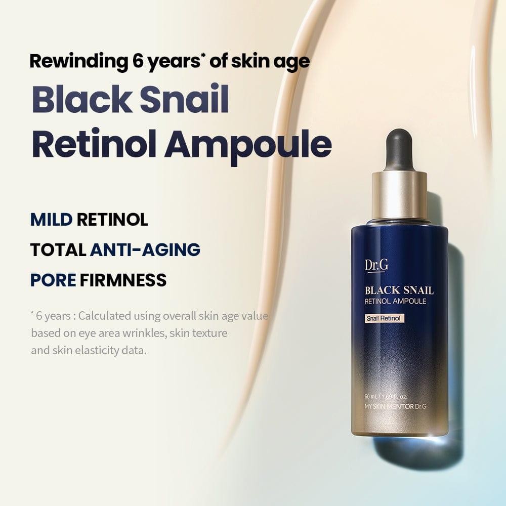 Dr.G Black Snail Ampoule 50ml - Enrapture Cosmetics