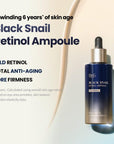 Dr.G Black Snail Retinol Ampoule 50ml - WowDrops