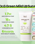 Dr.G Green Mild Up Sun+ SPF50+ PA++++ 50ml - WowDrops