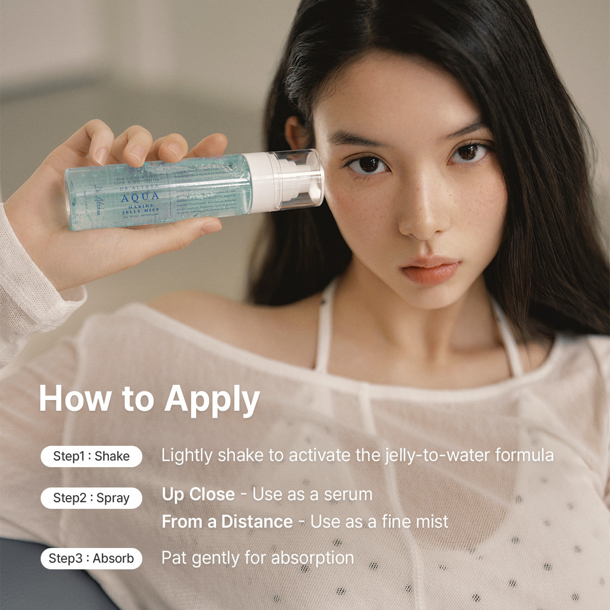 Dr. Althea Aqua Marine Jelly Mist 100ml | Instant Hydration &amp; Glow