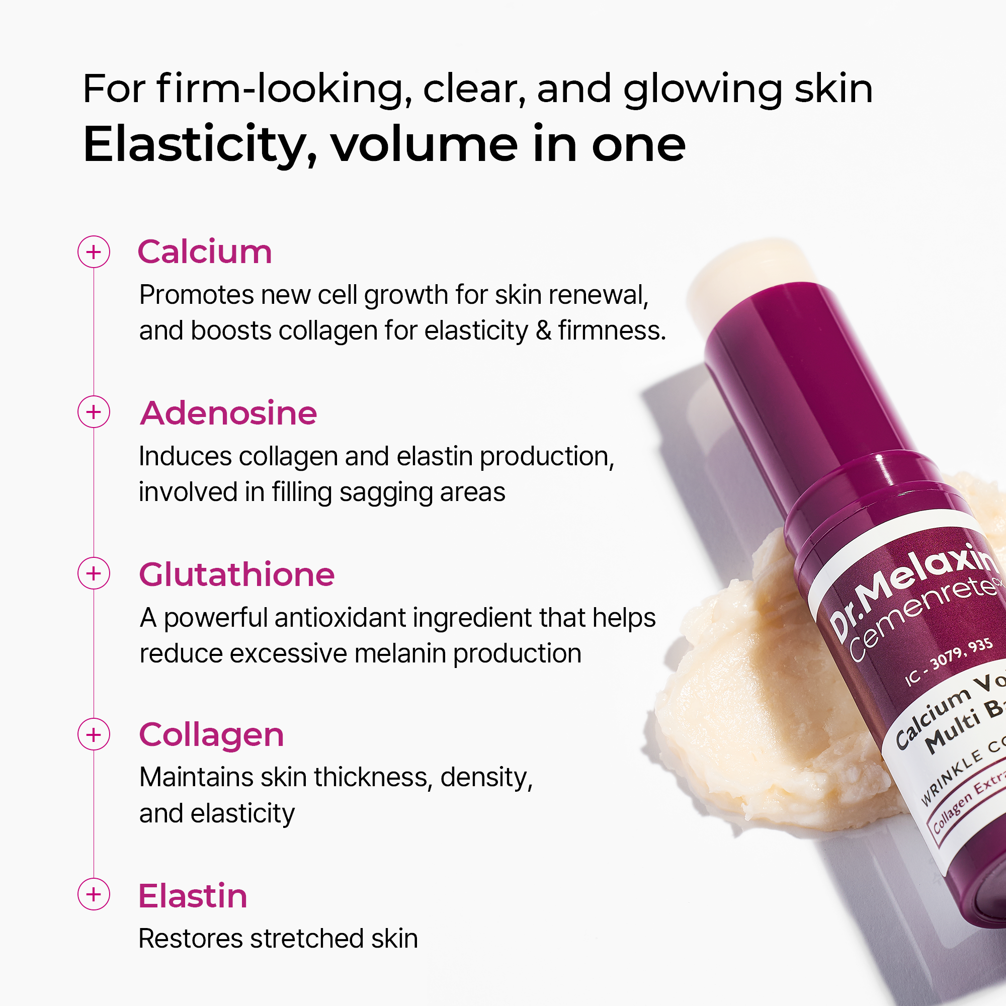 Dr.Melaxin Cemenrete Calcium Volume Multi Balm 9g