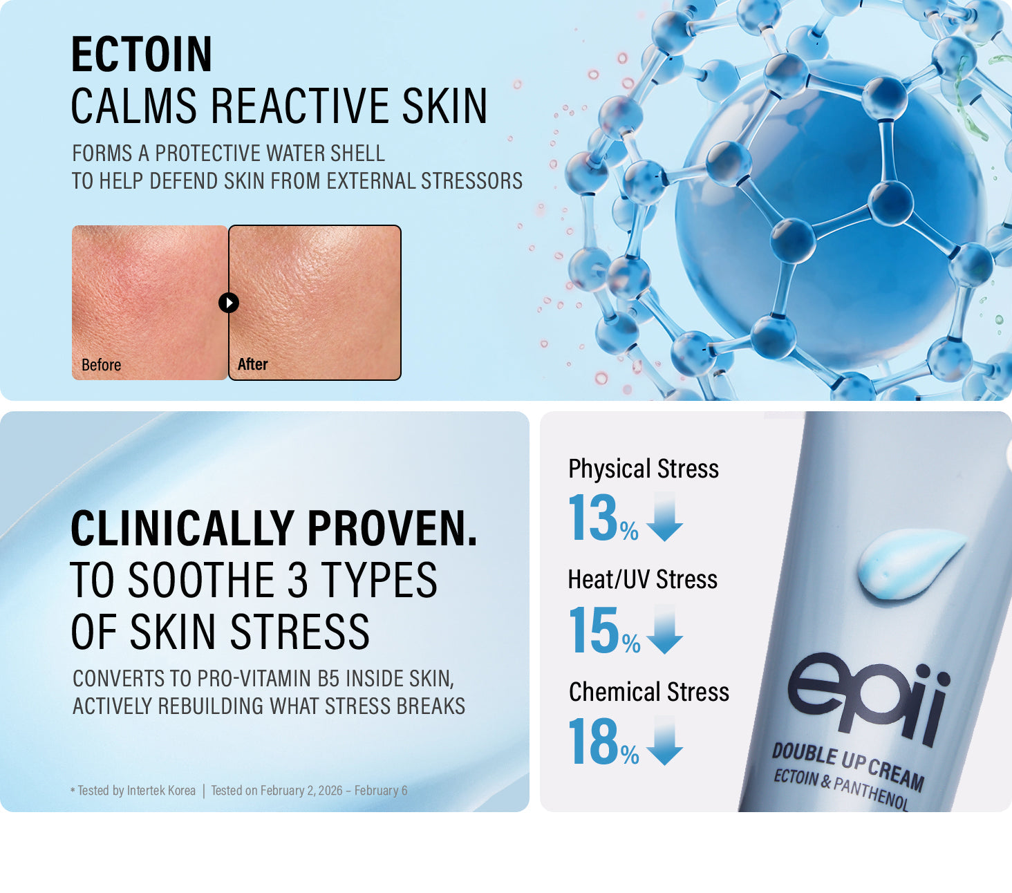 epii Double Up Cream Ectoin Panthenol 50ml