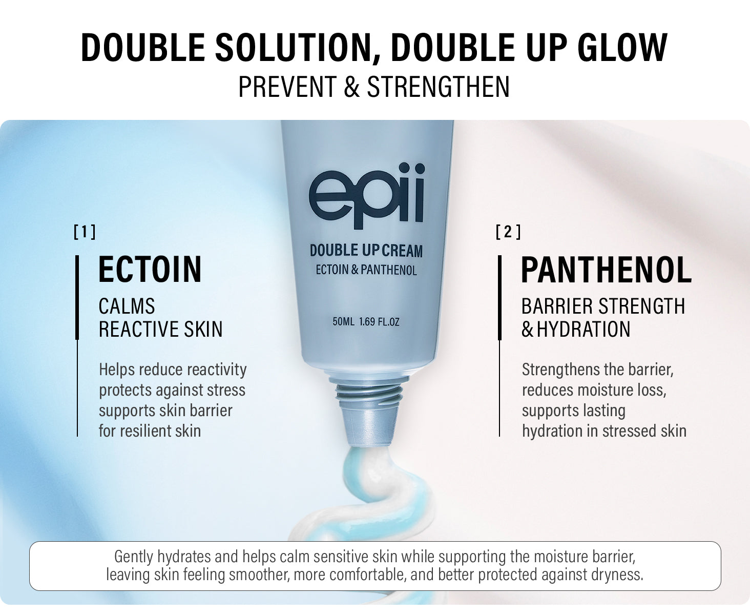 epii Double Up Cream Ectoin Panthenol 50ml