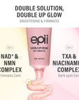epii Double Up Cream NAD+ NMN & TXA 50ml | Brightening & Firmness