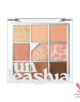 UNLEASHIA - Glitterpedia Eye Palette - N3 All of coral pink
