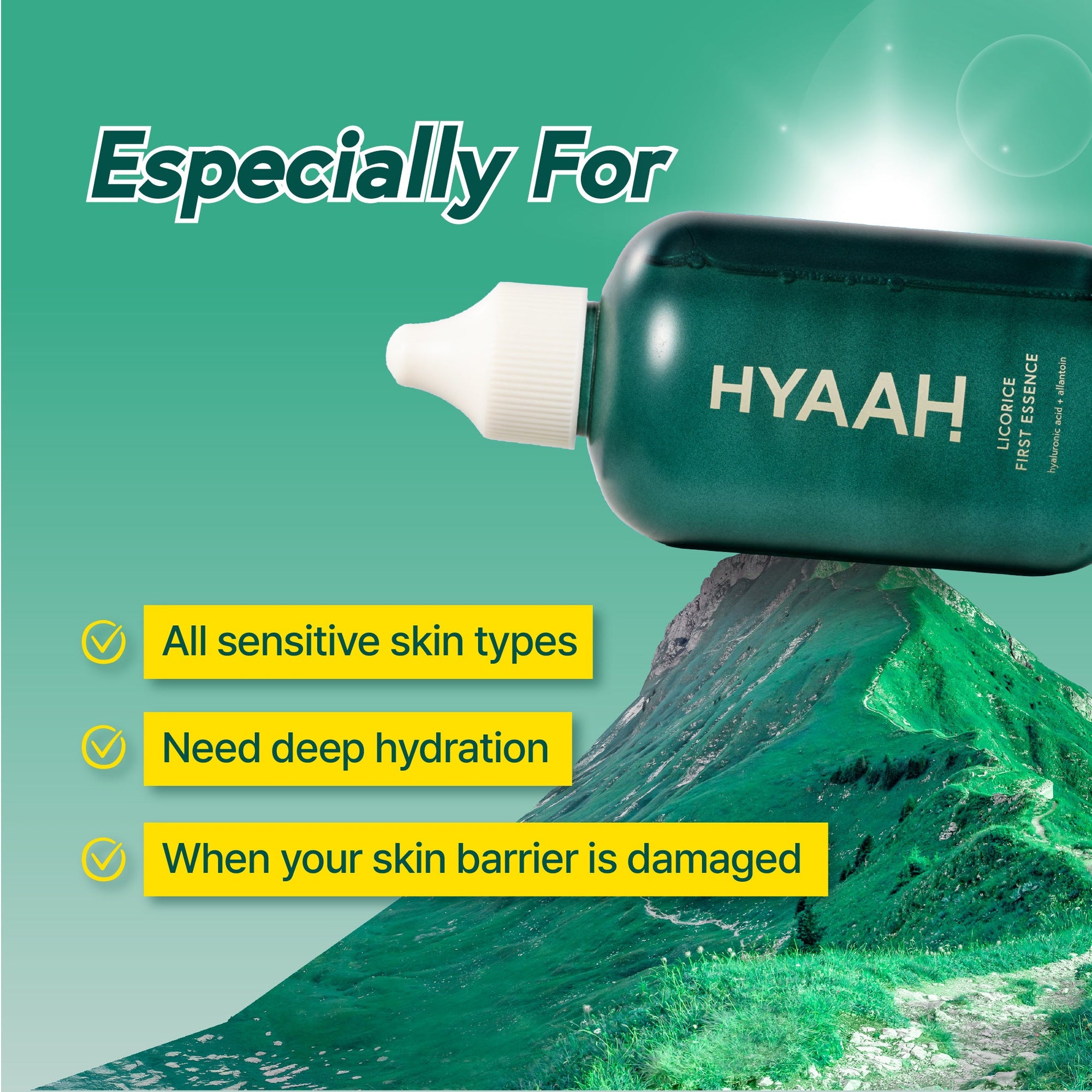 HYAAH Licorice First Essence 200ml