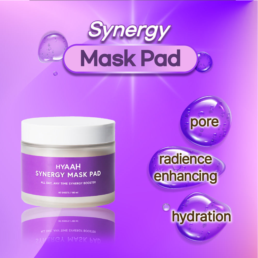 HYAAH Synergy Mask Pad 60 Sheets
