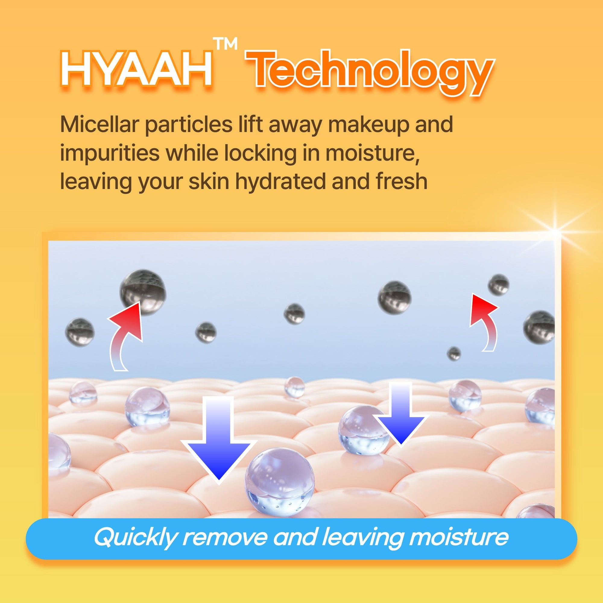 HYAAH Mild But Deep Cleansing Water 300ml