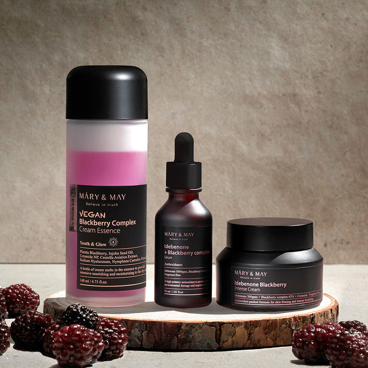 Mary &amp; May Vegan Blackberry Complex Cream Essence 140ml
