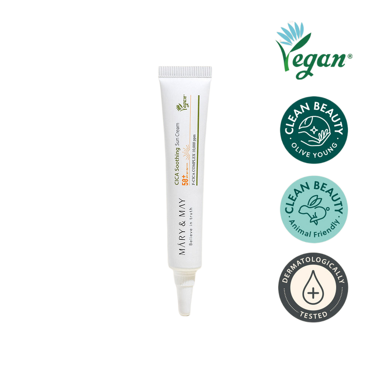Mary &amp; May Cica Soothing Sun Cream mini 12g