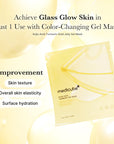 Medicube Kojic Acid Turmeric Brightening Gel Mask (Set of 4)
