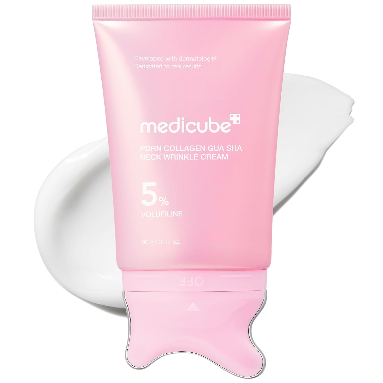 Medicube PDRN Collagen Gua Sha Neck Wrinkle Cream 90gm