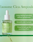 Medicube Exosome CICA Ampoule 30ml | Soothing & Hydrating Care
