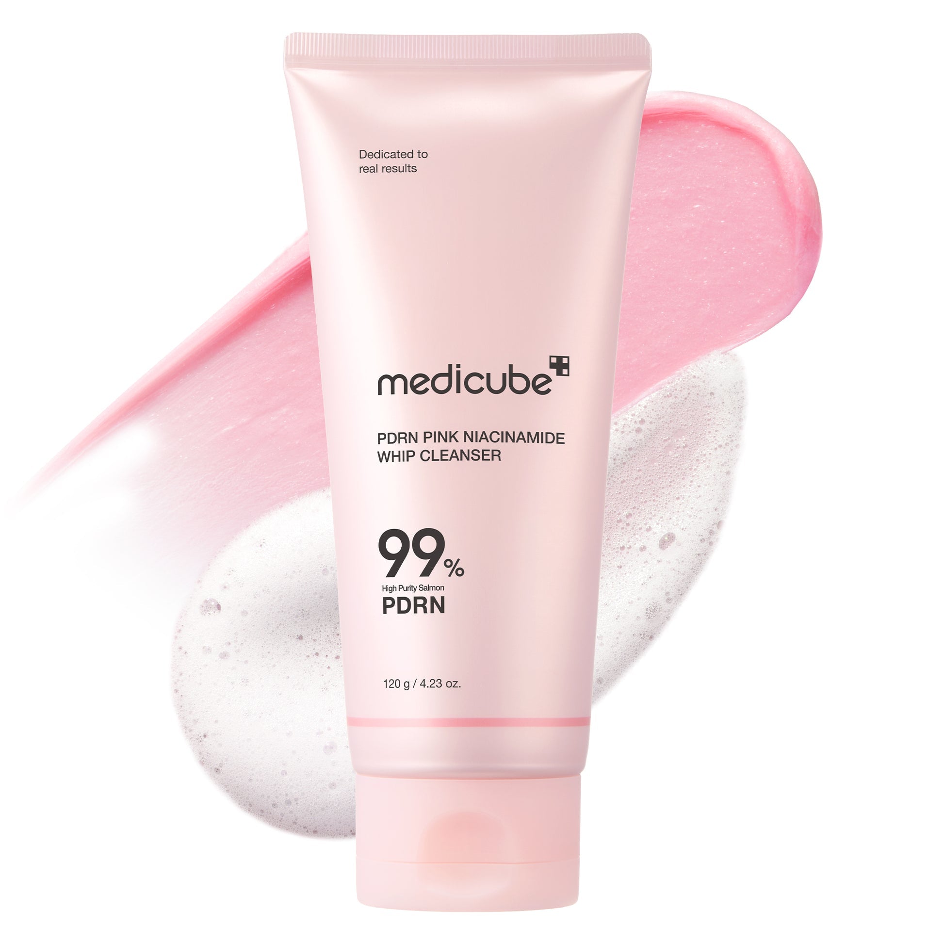 Medicube PDRN Pink Niacinamide Whip Cleanser 120gm | Unclog Pores