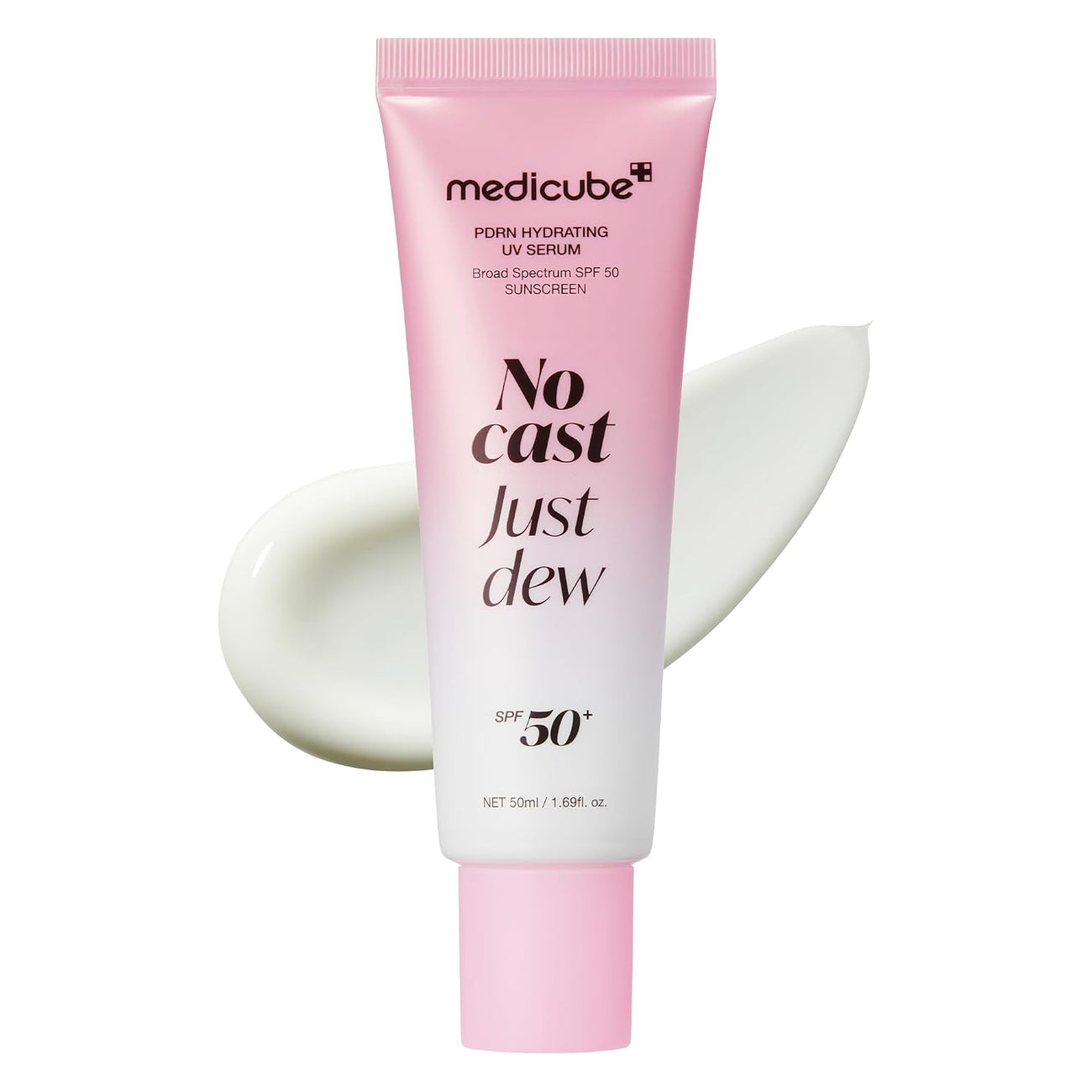Medicube PDRN Hydrating UV Serum 50ml | No Cast Just Dew