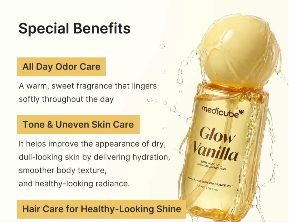 Medicube Vanilla Hair Body Fragrance Mist 100ml