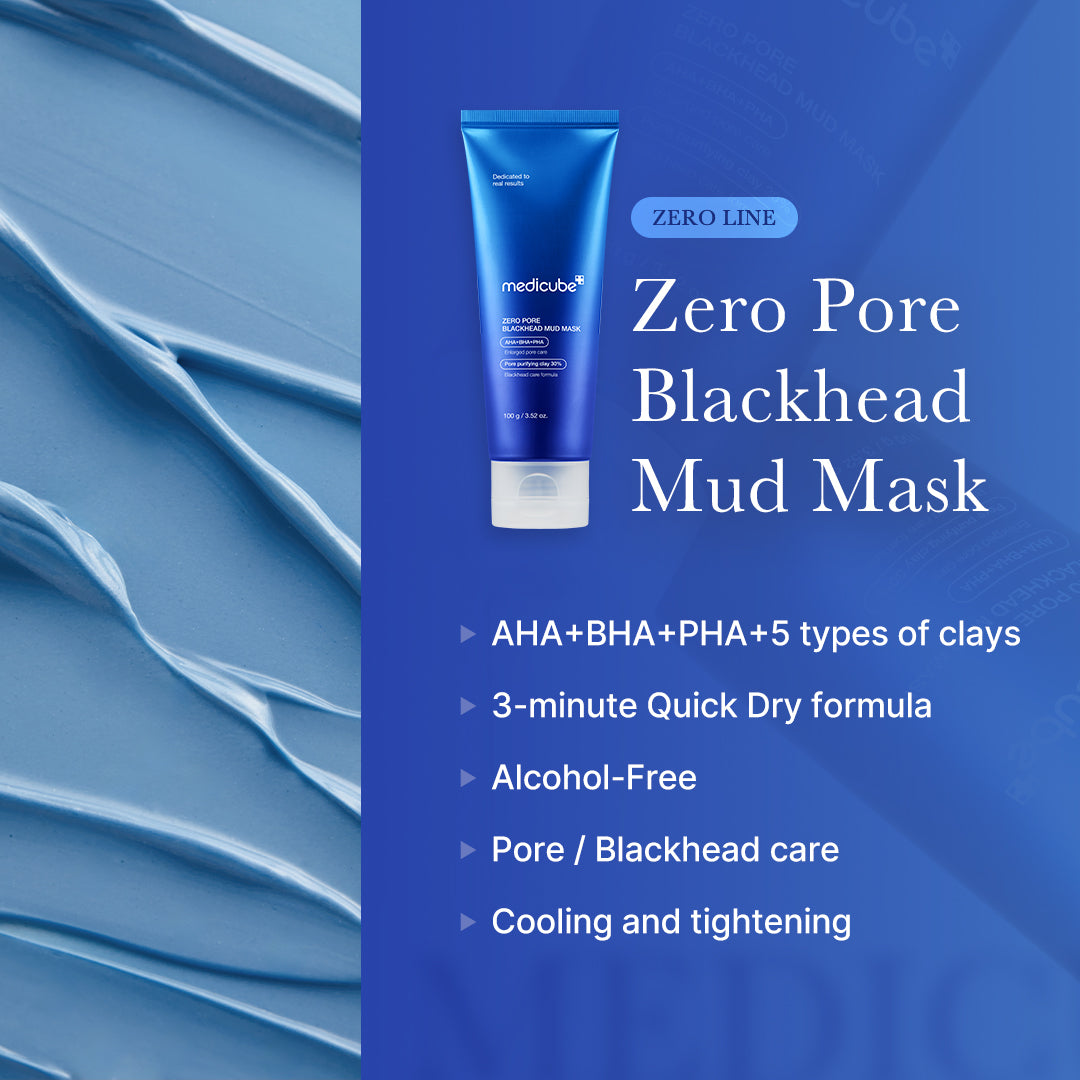 Medicube Zero Pore Blackhead Mud Mask 100gm