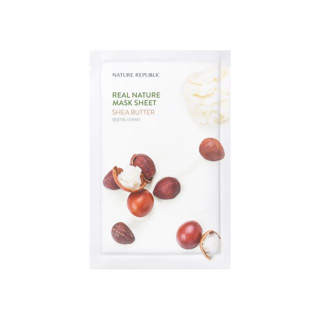 Nature Republic Real Nature Sheet Mask - Shea Butter 23ml (1 piece)