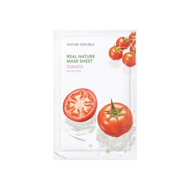 Nature Republic Real Nature Sheet Mask - Tomato 23ml (1 piece)