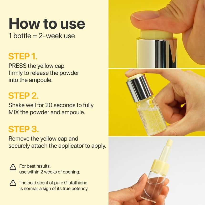 Numbuzin No.5 Glutathione TXA Advanced Dark Spot Ampoule Concentrate 10.7gm