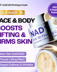 Numbuzin No.9 NAD Gold 3D Firming Cream 50ml